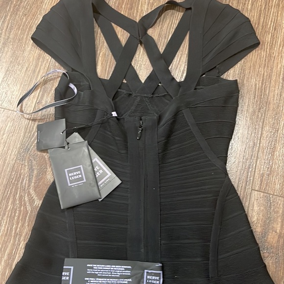 Herve Leger Beatriz Essential A-line Dress - Picture 7 of 10